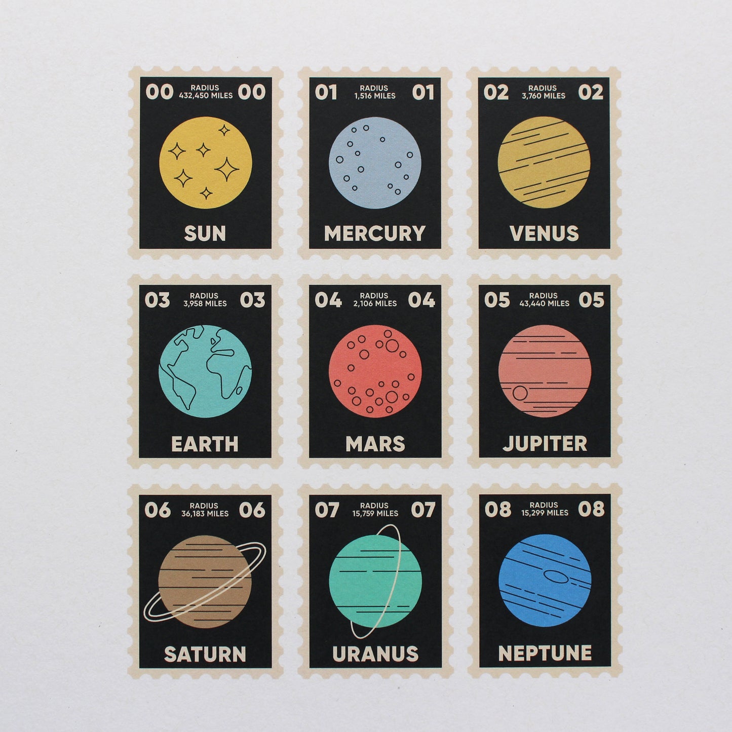 Space Stamps