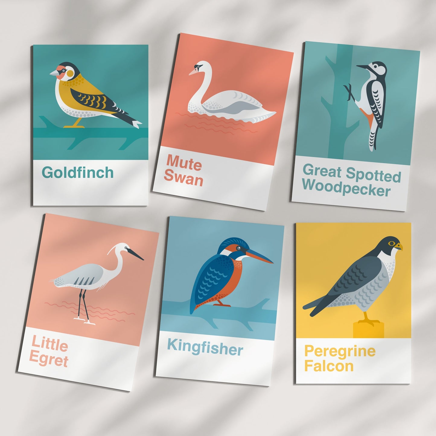 Little Egret Mini Card