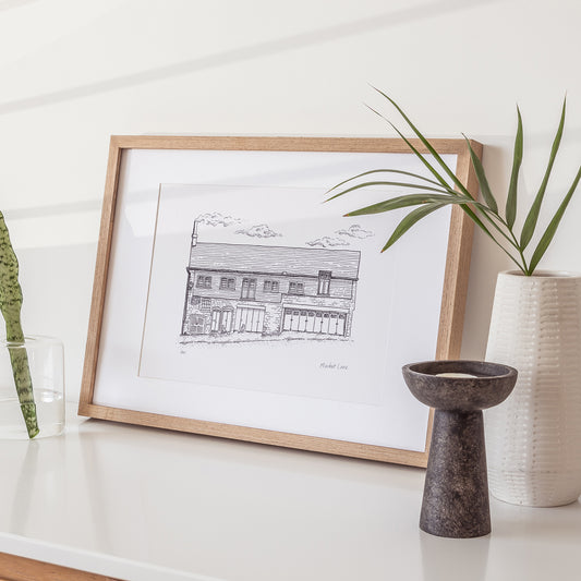 Personalised House Drawing