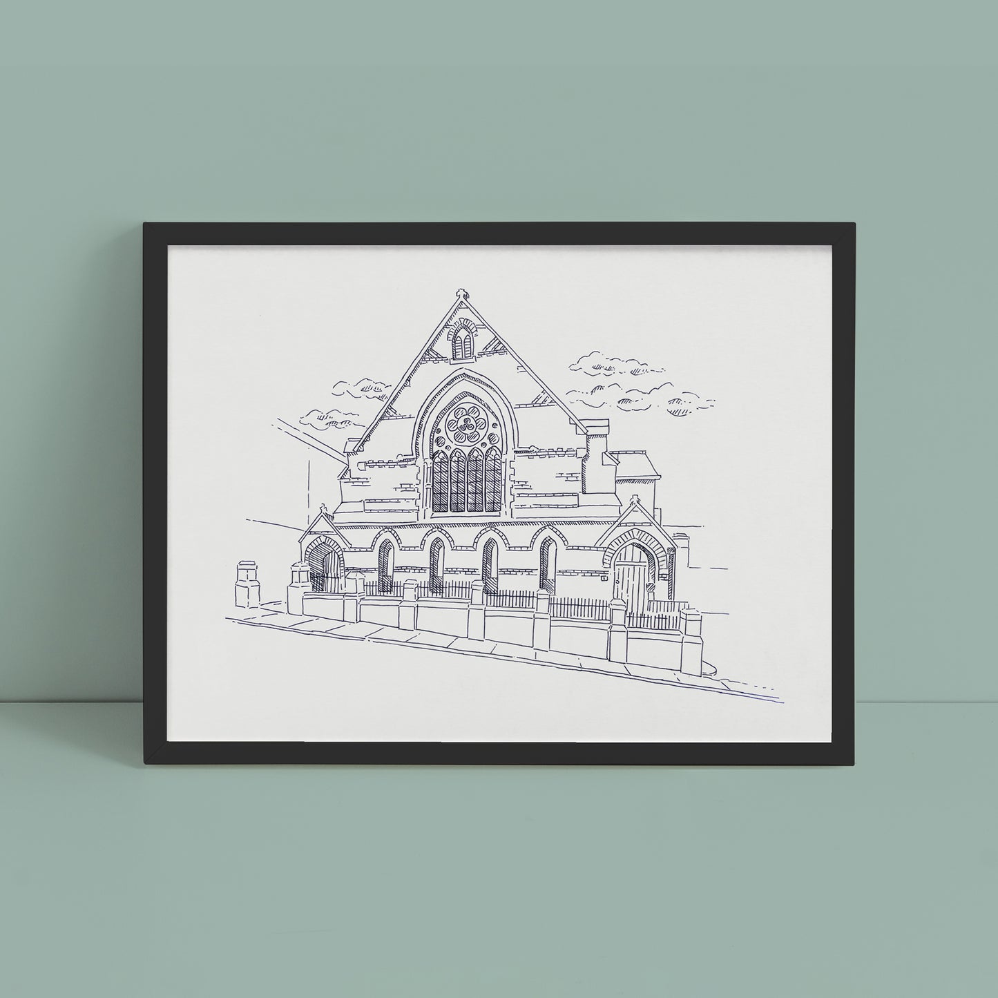 Personalised House Drawing