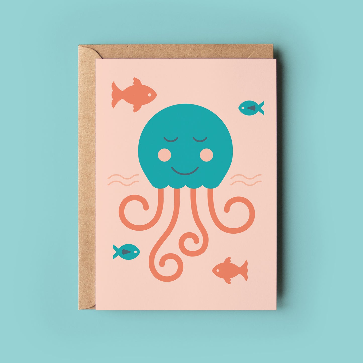 Little Jellyfish Mini Card