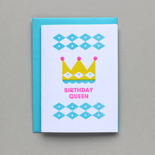 Birthday Queen Mini Card